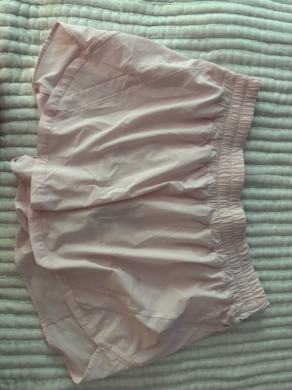 lululemon athletica light pink shorts